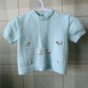 Vintage Italian baby sweater